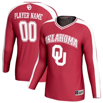 Unisex GameDay Greats  Crimson Oklahoma Sooners NIL Pick-A-Player Collegiate Women's Volleyball Lightweight Fashion Jersey