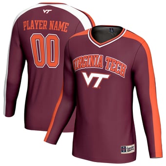 Youth GameDay Greats  Maroon Virginia Tech Hokies NIL Pick-A-Player Collegiate Women's Volleyball Lightweight Fashion Jersey