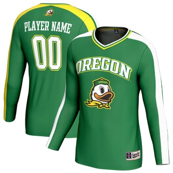 Youth GameDay Greats  Green Oregon Ducks NIL Pick-A-Player Collegiate Women's Volleyball Lightweight Fashion Jersey