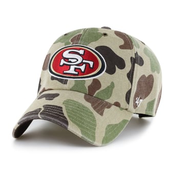 Men's Carhartt x '47 Duck Camo San Francisco 49ers Clean Up Adjustable Hat