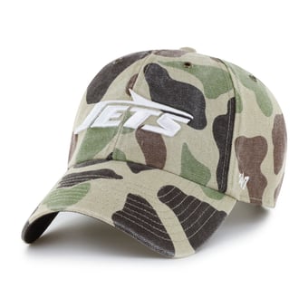 Men's Carhartt x '47 Duck Camo New York Jets Clean Up Adjustable Hat