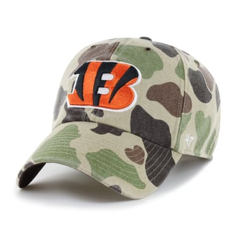 Men's Carhartt x '47 Duck Camo Cincinnati Bengals Clean Up Adjustable Hat