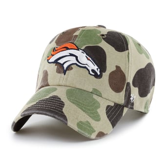 Men's Carhartt x '47 Duck Camo Denver Broncos Clean Up Adjustable Hat