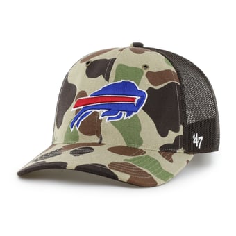 Men's Carhartt x '47 Duck Camo Buffalo Bills Adjustable Trucker Hat