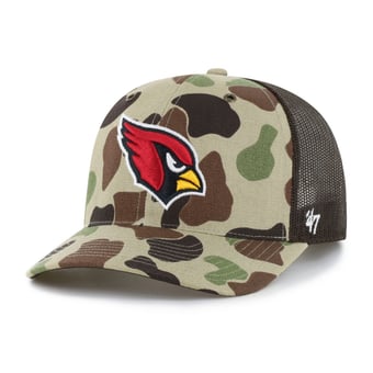 Men's Carhartt x '47 Duck Camo Arizona Cardinals Adjustable Trucker Hat