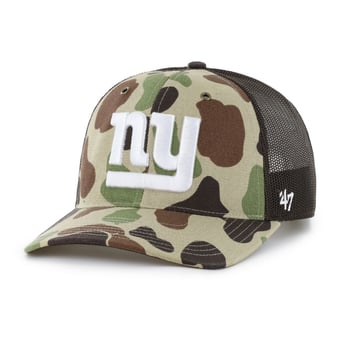 Men's Carhartt x '47 Duck Camo New York Giants Adjustable Trucker Hat