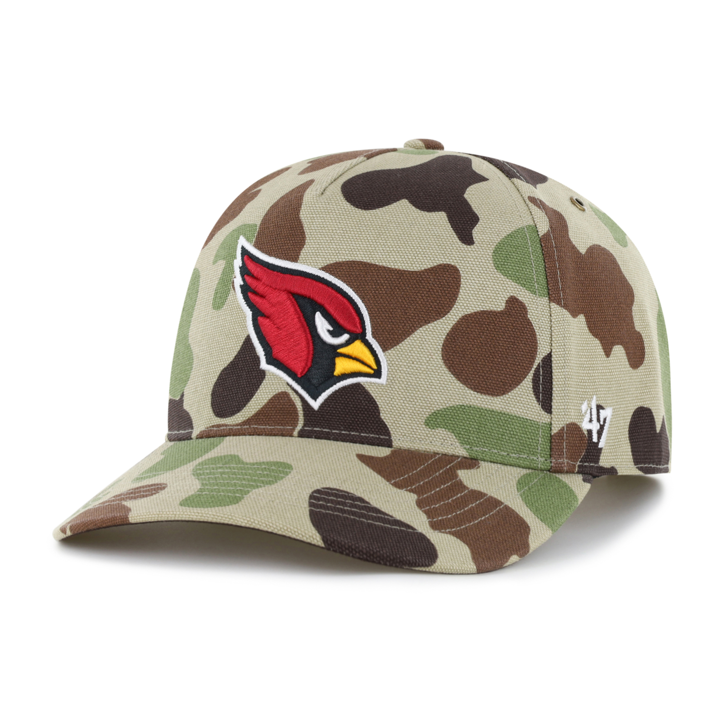 Men's Carhartt x '47 Duck Camo Arizona Cardinals Hitch Adjustable Hat