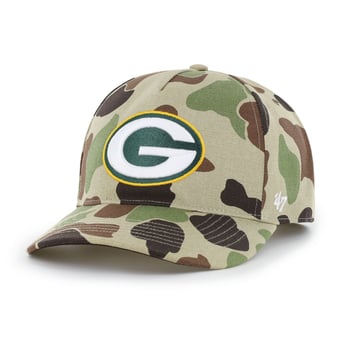 Men's Carhartt x '47 Duck Camo Green Bay Packers Hitch Adjustable Hat