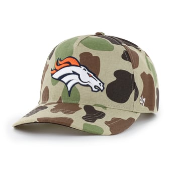Men's Carhartt x '47 Duck Camo Denver Broncos Hitch Adjustable Hat