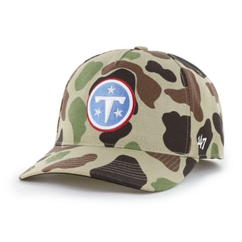 Men's Carhartt x '47 Duck Camo Tennessee Titans Hitch Adjustable Hat