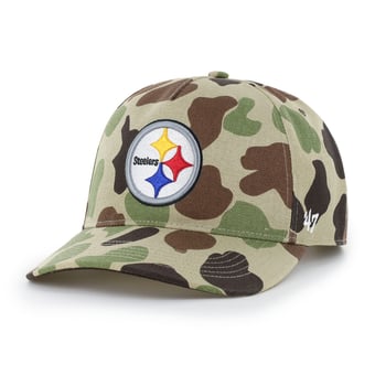 Men's Carhartt x '47 Duck Camo Pittsburgh Steelers Hitch Adjustable Hat