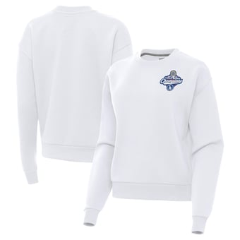 Women's Antigua  White Los Angeles Dodgers 2025 World Series Champions Victory Sweatshirt