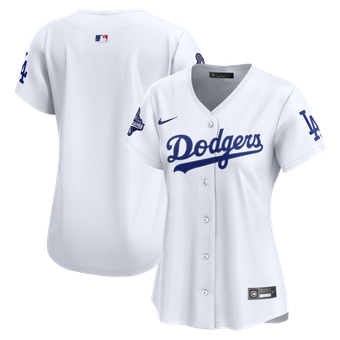 Women's Nike  White Los Angeles Dodgers Home 2025 World Series Champions Limited Jersey