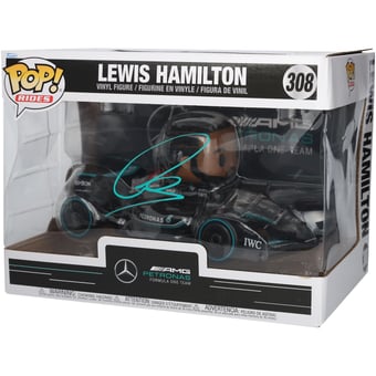 Lewis Hamilton Mercedes-AMG Petronas F1 Team Autographed #308 Car Funko Pop! Vinyl Figurine