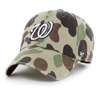 Men's Carhartt x '47 Camo Washington Nationals Duck Clean Up Adjustable Hat