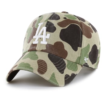 Men's Carhartt x '47 Camo Los Angeles Dodgers Duck Clean Up Adjustable Hat