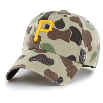Men's Carhartt x '47 Camo Pittsburgh Pirates Duck Clean Up Adjustable Hat