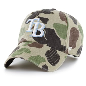 Men's Carhartt x '47 Camo Tampa Bay Rays Duck Clean Up Adjustable Hat