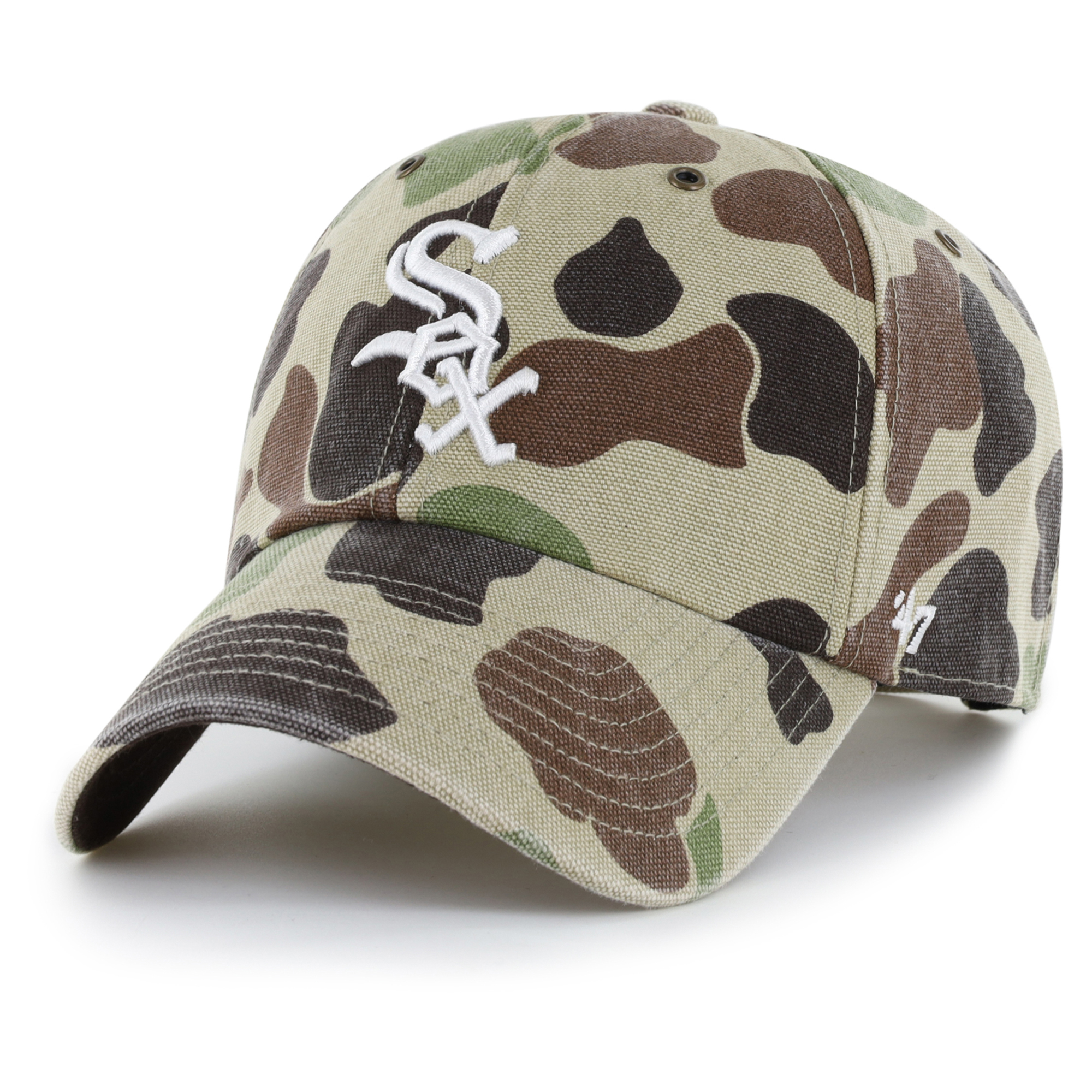Men's Carhartt x '47 Camo Chicago White Sox Duck Clean Up Adjustable Hat
