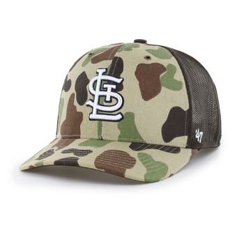 Men's Carhartt x '47 Camo St. Louis Cardinals Duck Adjustable Trucker Hat