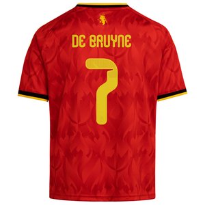 Maillot Domicile Belgique adidas 25 - Enfant avec flocage De Bruyne 7, vue 4