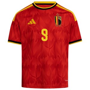 Maillot Domicile Belgique adidas 25 - Enfant avec flocage Lukaku 9, vue 3