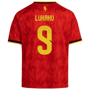 Maillot Domicile Belgique adidas 25 - Enfant avec flocage Lukaku 9, vue 4