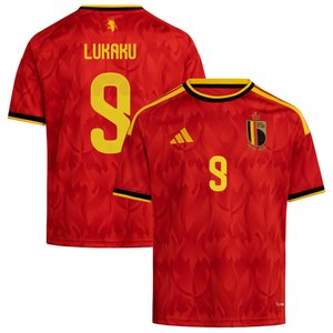 Maillot Domicile Belgique adidas 25 - Enfant avec flocage Lukaku 9, vue 1