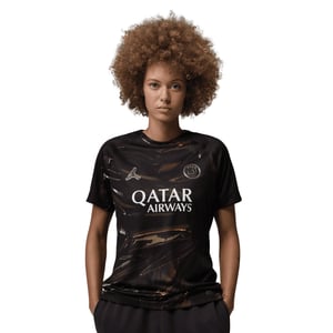Maillot de foot Replica Jordan Dri-FIT Paris Saint-Germain 2026 Stadium Night Edition pour femme - Noir, vue 3