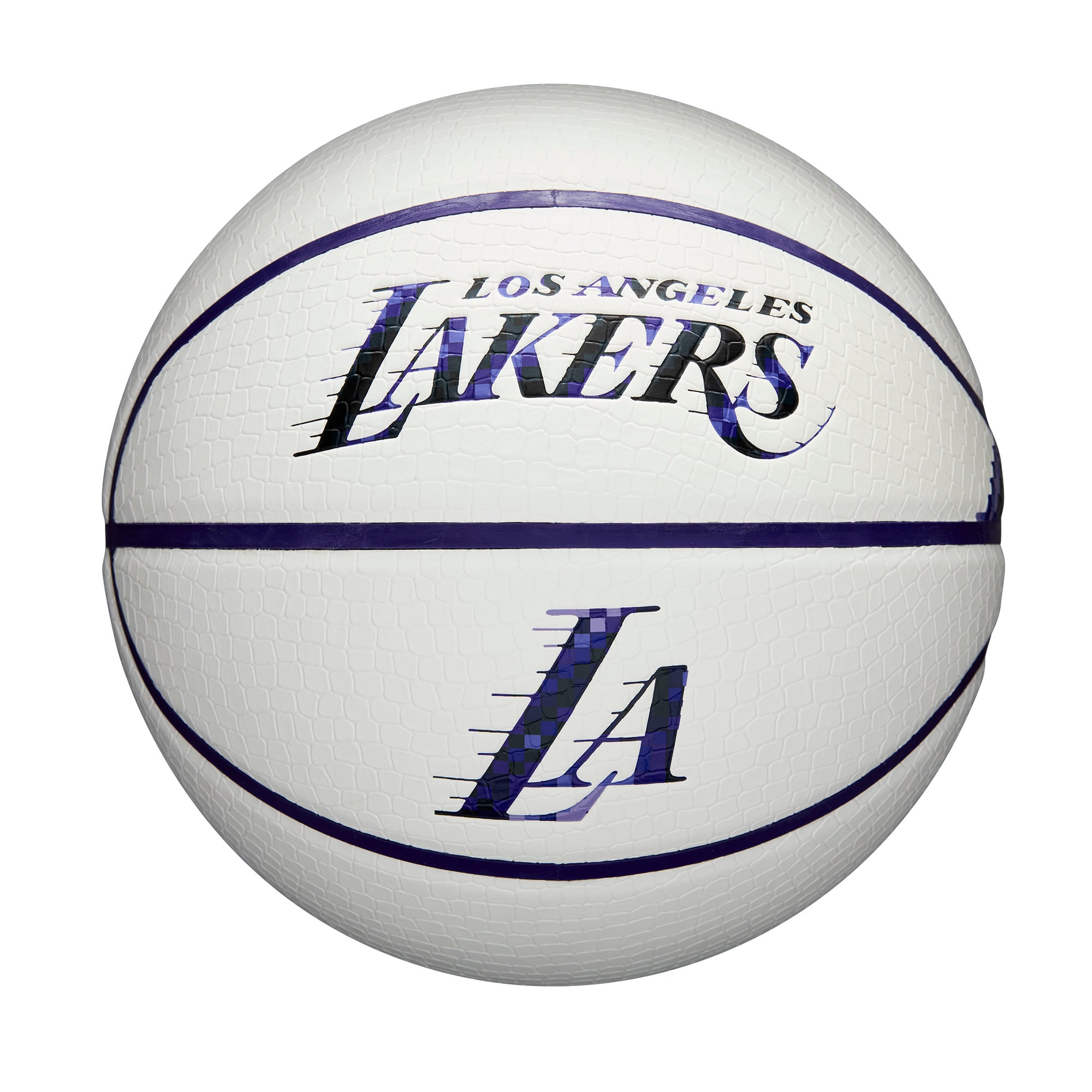 Los Angeles Lakers NBA Team Pixel Basketball