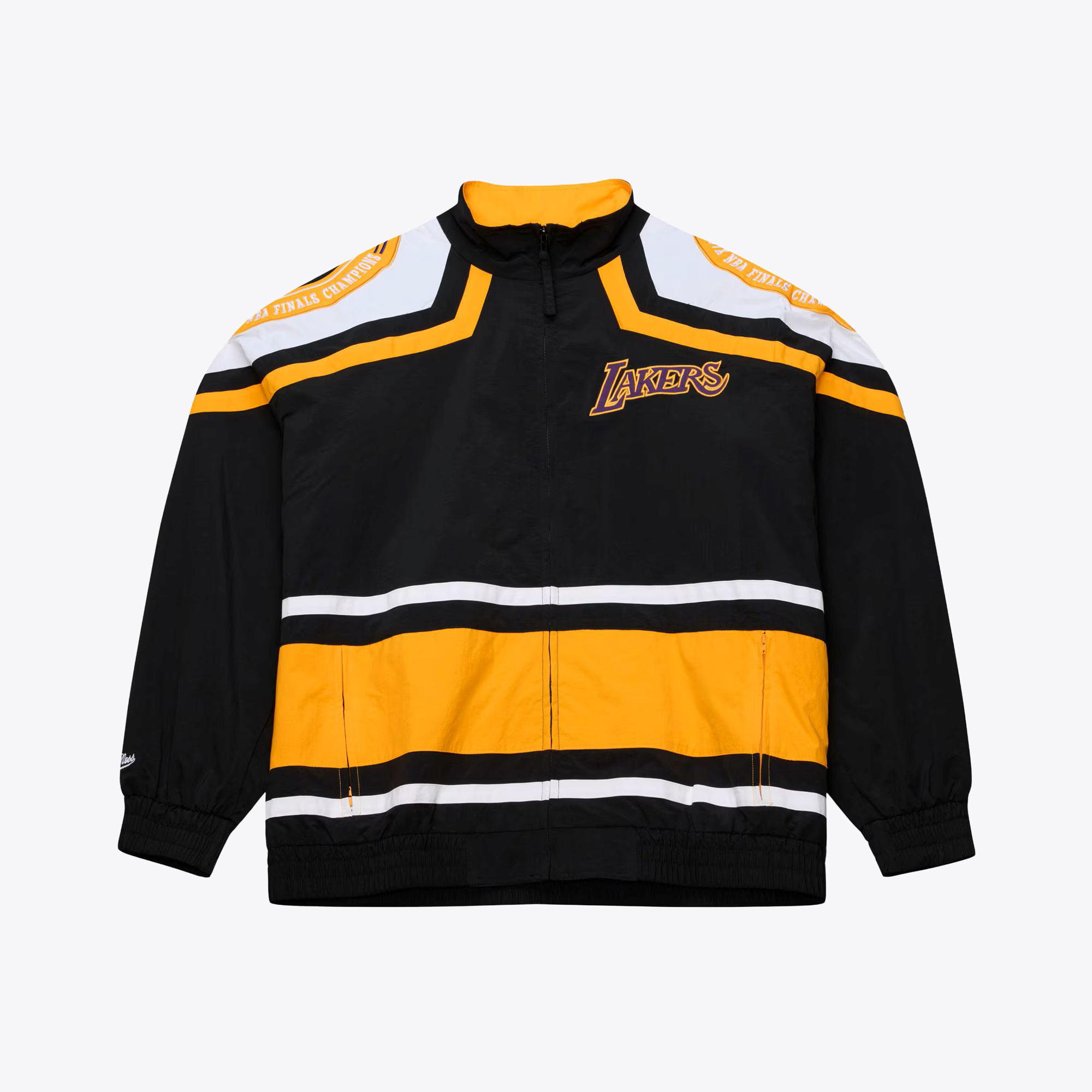 Los Angeles Lakers Mitchell & Ness NBA Throw It Back Windbreaker Jacket