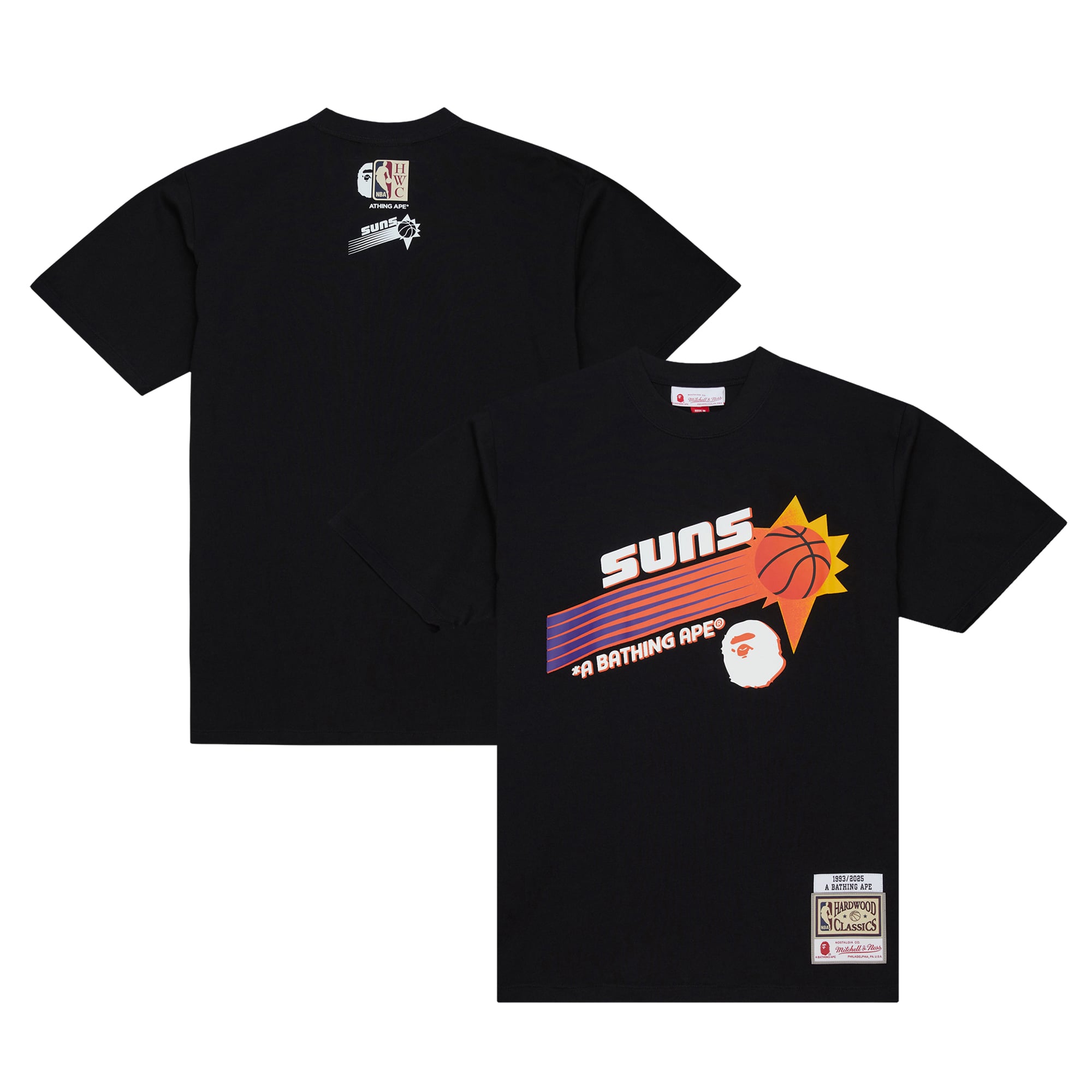 Phoenix Suns NBA BAPE x Mitchell & Ness Short Sleeve Tee