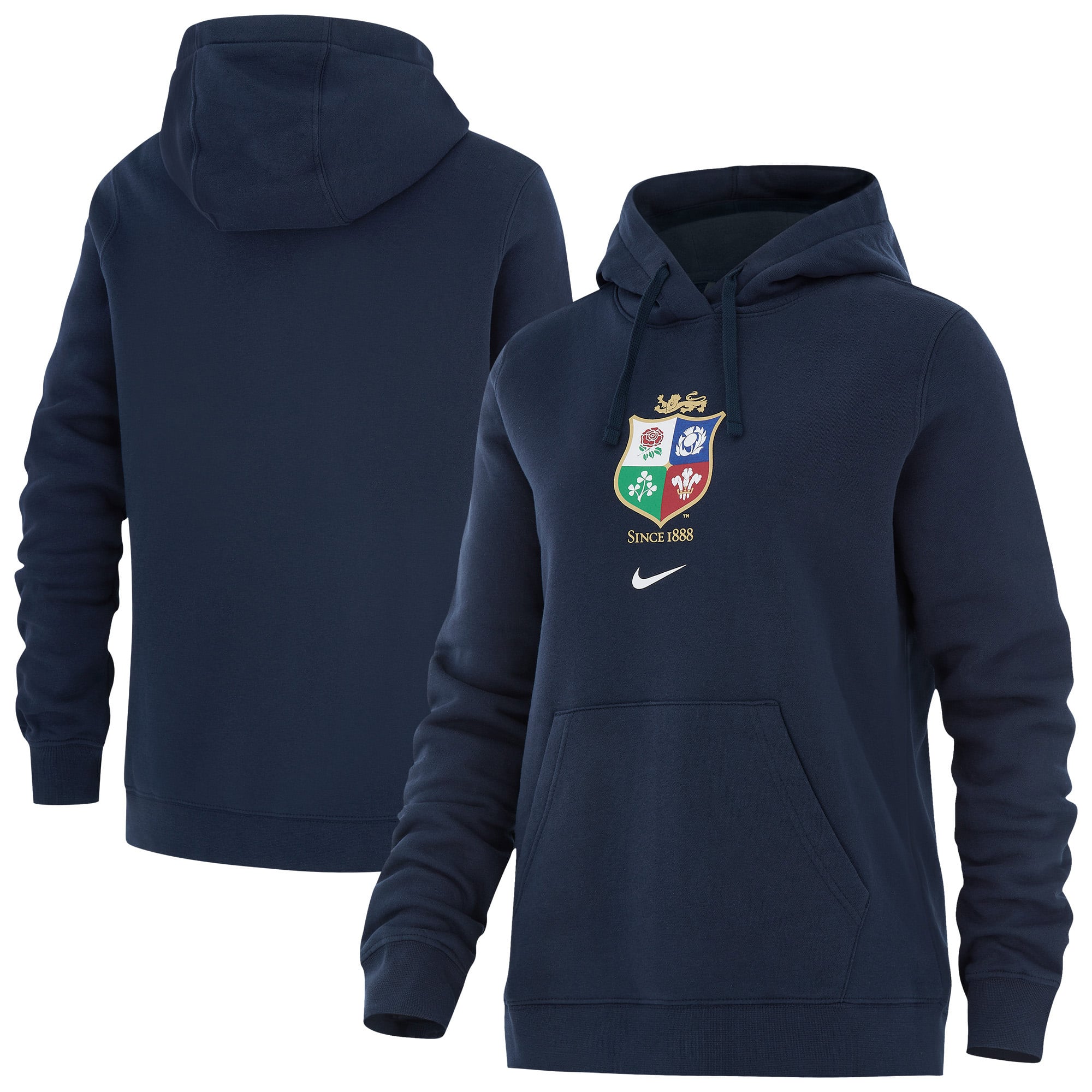 Felpa con cappuccio Nike dei British & Irish Lions - Blu navy - Donna