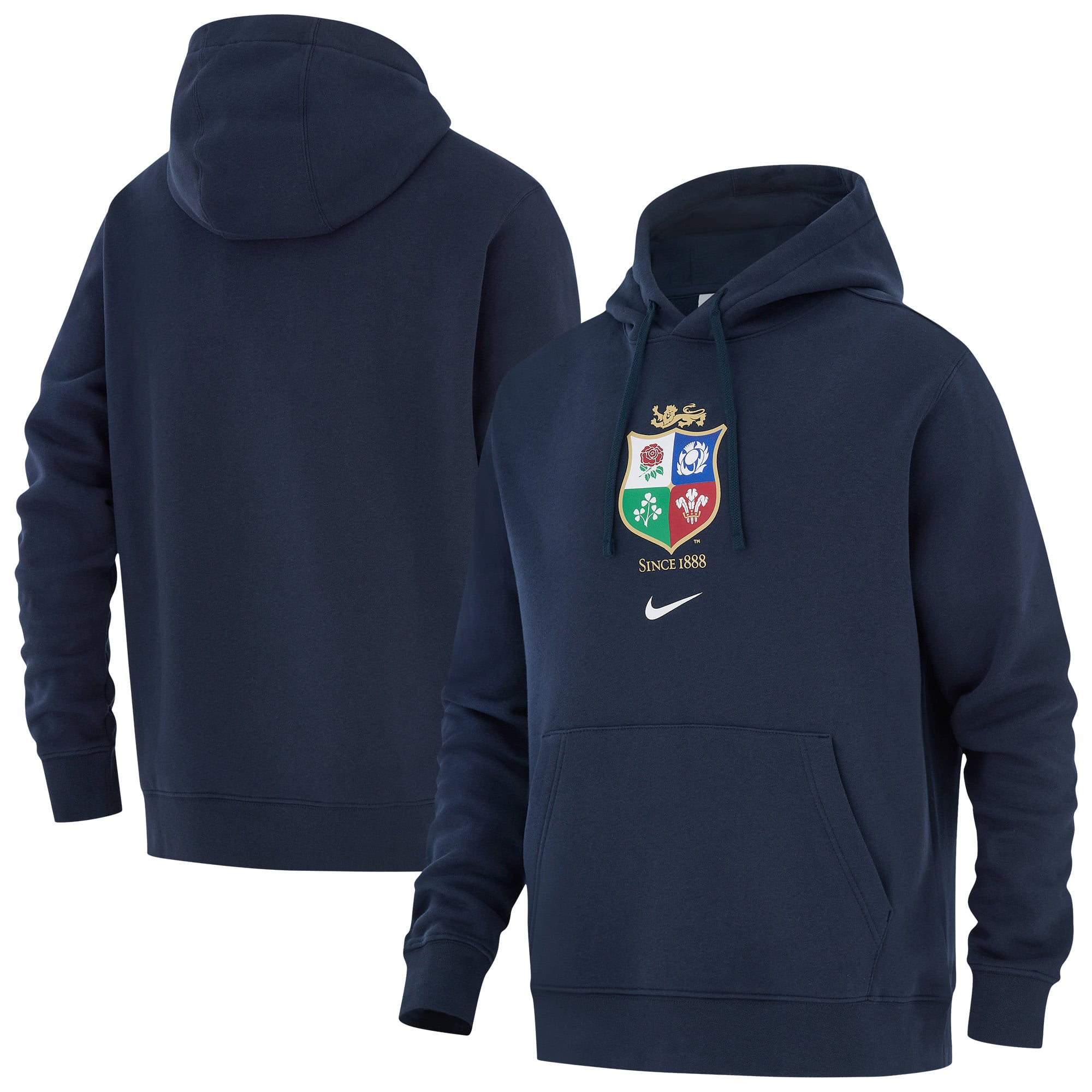 Sweat à capuche Nike Lions britanniques et irlandais - Marine: retailer-supplied image