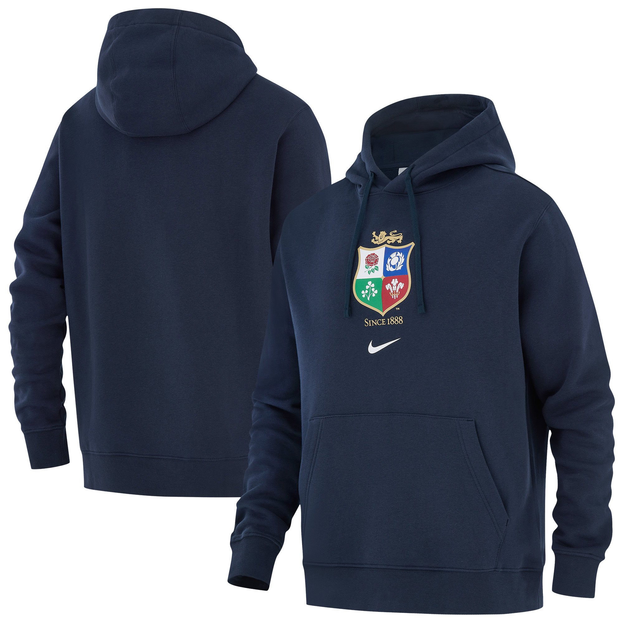 Felpa con cappuccio Nike dei British & Irish Lions - Blu navy