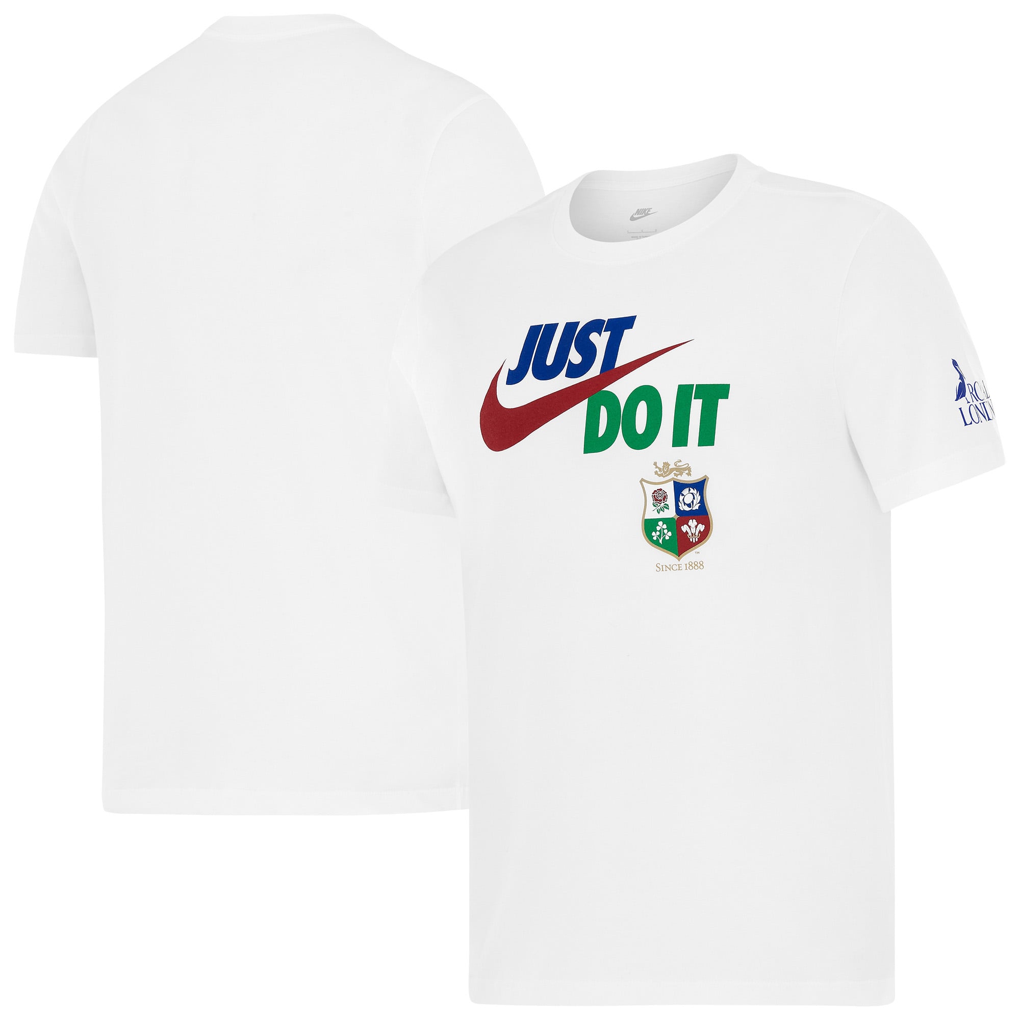 Maglietta Nike Just Do It dei British & Irish Lions - Bianca