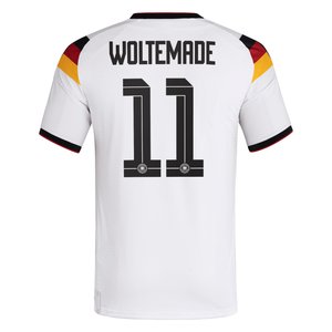 Maillot Domicile Allemagne Authentic adidas 26 avec flocage Woltemade 11, vue 4