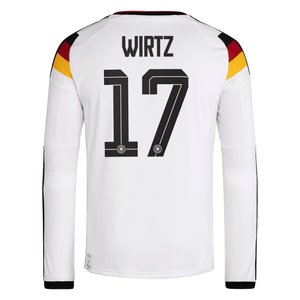 Maillot Domicile Allemagne adidas 26 - Manches longues avec flocage Wirtz 17, vue 4