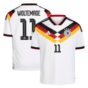 Maillot Domicile Allemagne adidas 26 - Enfant avec flocage Woltemade 11, vue 2