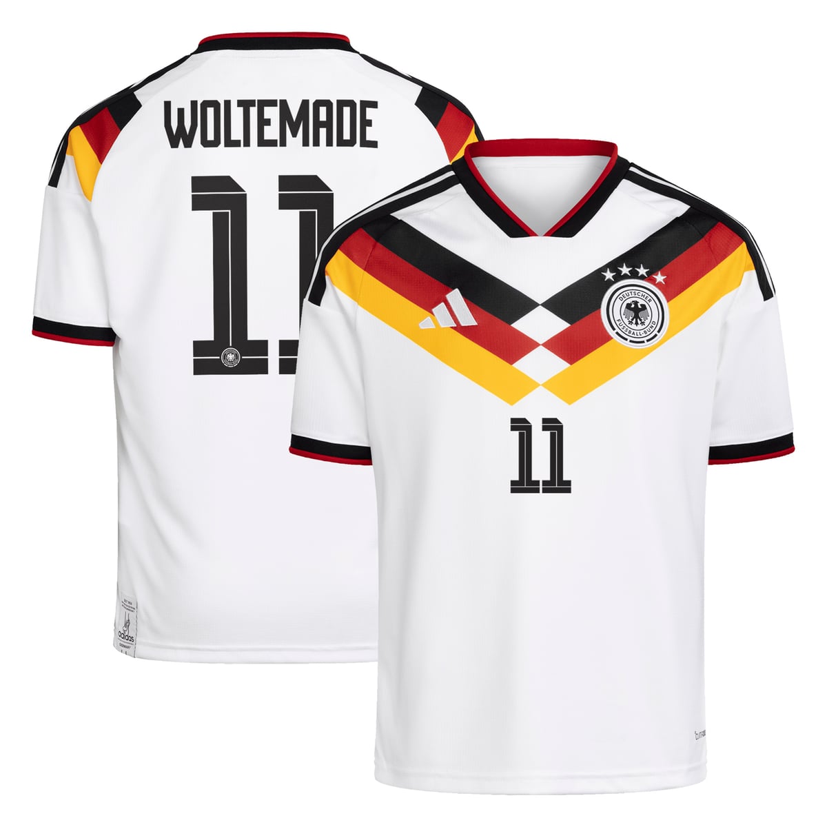 Maillot Domicile Allemagne adidas 26 - Enfant avec flocage Woltemade 11