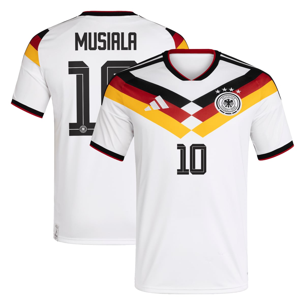 Maillot Domicile Allemagne adidas 26 avec flocage Musiala 10