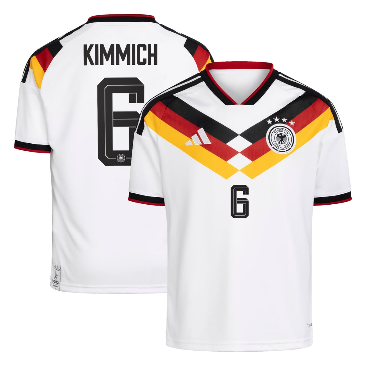 Maillot Domicile Allemagne adidas 26 - Enfant avec flocage Kimmich 6