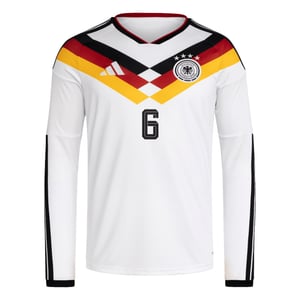 Maillot Domicile Allemagne adidas 26 - Manches longues avec flocage Kimmich 6, vue 3