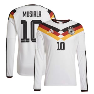 Maillot Domicile Allemagne Authentic adidas 26 - Manches longues avec flocage Musiala 10, vue 2