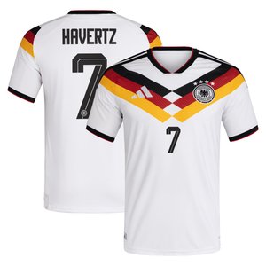 Maillot Domicile Allemagne Authentic adidas 26 avec flocage Havertz 7, vue 1