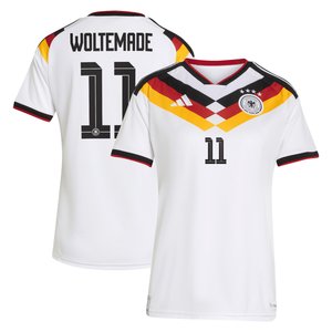 Maillot Domicile Allemagne adidas 26 - Femmes avec flocage Woltemade 11, vue 2