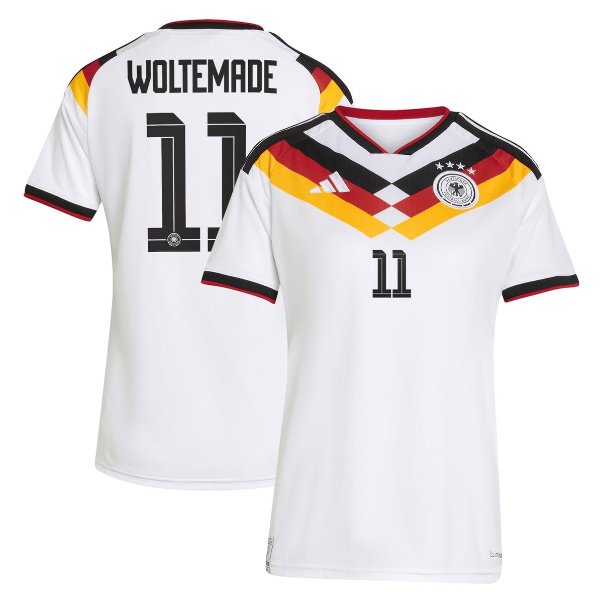 Maillot Domicile Allemagne adidas 26 - Femmes avec flocage Woltemade 11