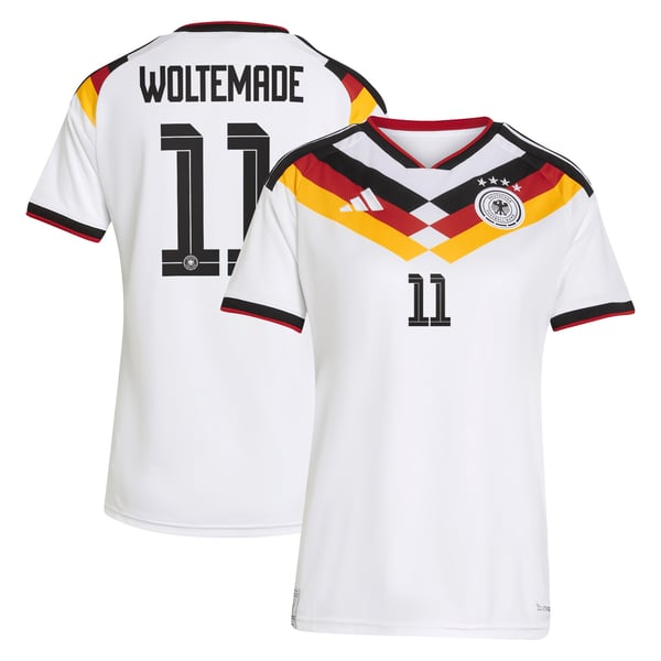 Maillot Domicile Allemagne adidas 26 - Femmes avec flocage Woltemade 11