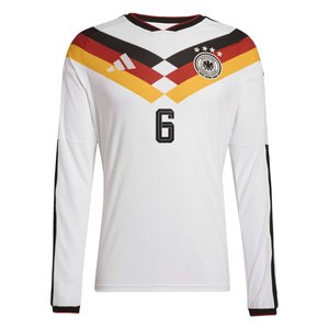 Maillot Domicile Allemagne Authentic adidas 26 - Manches longues avec flocage Kimmich 6, vue 3