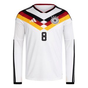 Maillot Domicile Allemagne adidas 26 - Manches longues avec flocage Goretzka 8, vue 3